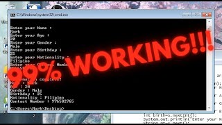 『JAVA』Input/Output Code using Notepad and CMD