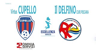 Eccellenza: Virtus Cupello - Il Delfino Curi Pescara 0-0