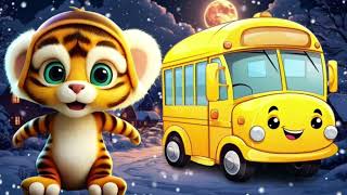 Wheels On The Bus Go To Town | Sozo Nursery Rhymes \u0026 Kids Songs - Baby Car Songs #204