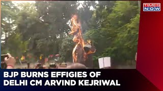 BJP Stages Massive Protests Against AAP Graft In Delhi | 'Discom Dangal' Escalates | English News