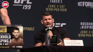 UFC 199 Bisping: "I'm an annoying bastard"