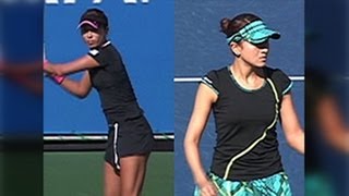 ニッケ全日本テニス選手権86th ２回戦 宮崎優実 VS 瀬間友里加