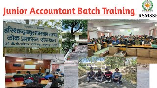 Newly appointed Junior accountant batch | first day at OTS udaipur | Traning at HCM  RIPA