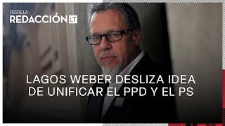 Senador Lagos Weber desliza idea de unificar el PPD y el PS