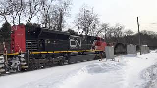 CN Empty Ore Northbound in Culmerville, PA