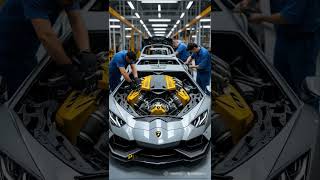 Factory Secrets Revealed #LamborghiniAventador #Supercar #AIVideo #V12Engine