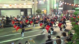 琉球國祭り太鼓　2017阿波おどり (8/13 両国本町演舞場)