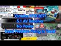 Yamaha HTR-2071 Dead or Won't power on problem Fixing in Tamil Part-1 #yamaha #amplifier #denon #avr