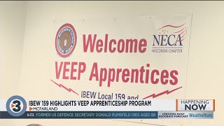 IBEW 159 highlights VEEP apprenticeship program
