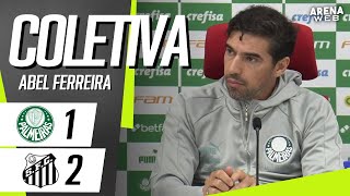 COLETIVA ABEL FERREIRA | AO VIVO | Palmeiras x Santos - Brasileirão 2023