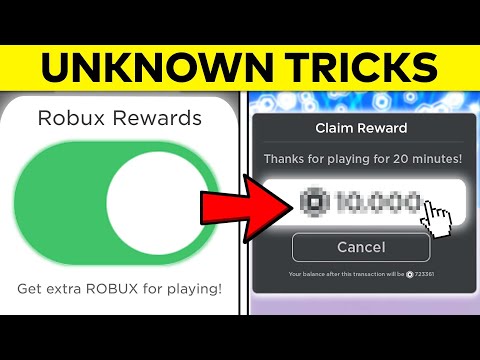 13 Unknown Free Robux Tricks … (Roblox)