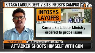 Labour Ministry Intervenes in Infosys Layoff Row | News9