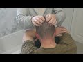 Fast Hard Relaxing Head Scratching ASMR Massage With Jade Comb #calm #relax #tingling #sleep #couple