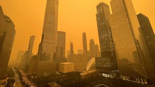 North America air quality warnings | Wildfire smoke sparks warnings across the continent