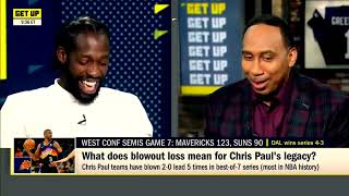 Stephen A. Smith and Patrick Beverley DEBATE Chris Paul's legacy and defensive ability |
