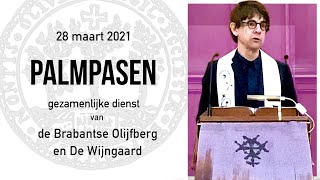 Palmpasen - Passiezondag in Antwerpen (gezamenlijke dienst Antwerpen-Noord en Zuid) 28 maart 2021