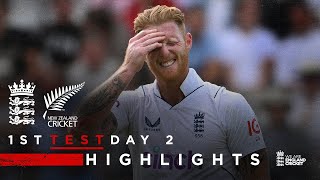 NZ Take Control | Highlights | England v New Zealand - Day 2 | 1st LV= Insurance