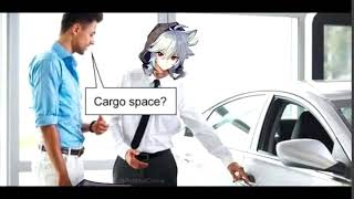 Cargo Space? (Genshin Impact Meme)