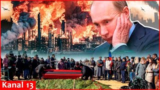 Russian authorities' greatest fears are Putin's death and Ukrainian drone strikes on oil refineries