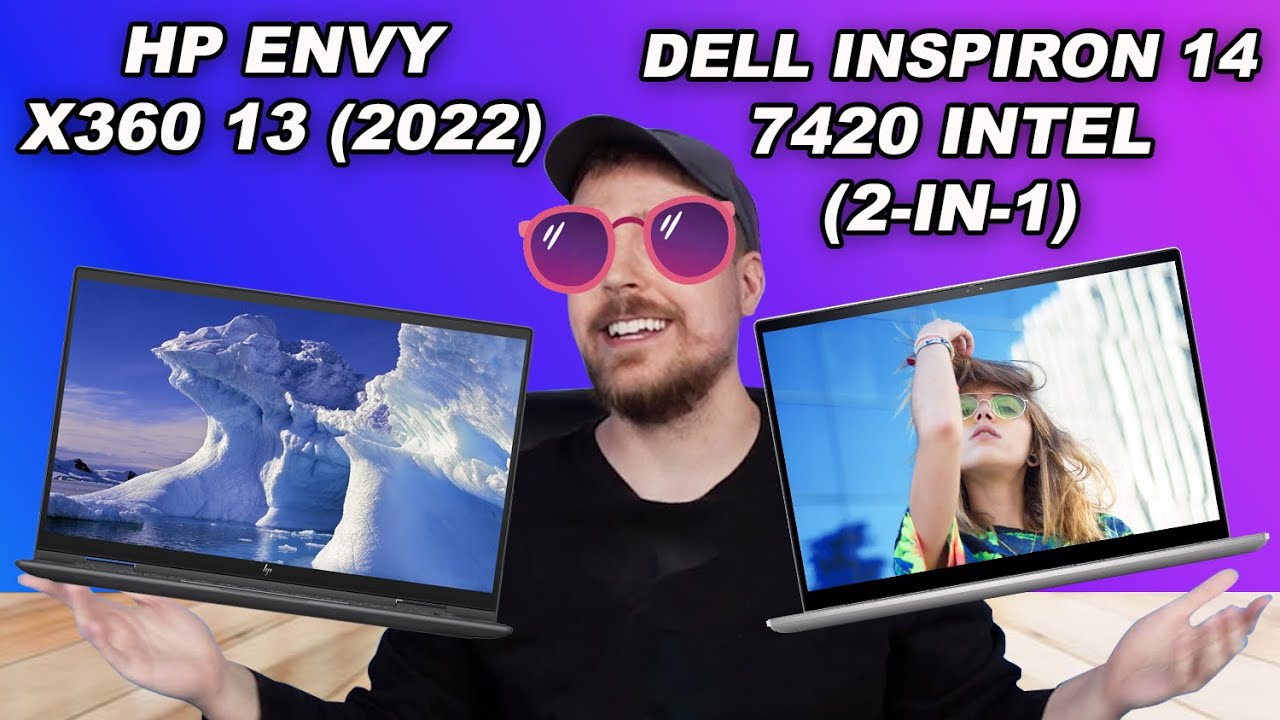 Dell Inspiron 14 7420 Intel (2-in-1) Vs HP ENVY X360 13 (2022) - YouTube