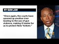 federal judge blocks key parts of new york s new gun law