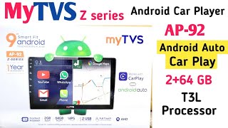 MyTVS, Z series Android Car Player/AP-92/Android Auto \u0026 Car Play.