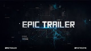 After Effects Template - Epic Trailer