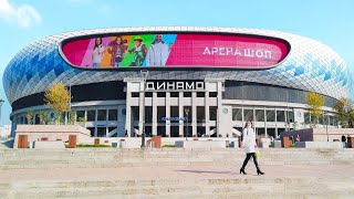 ⁴ᴷ⁶⁰ Walking Moscow: from Petrovsky Park to Dinamo Mt, House of Aviators & Central Moscow Hippodrome