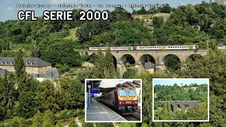 CFL Serie 2000 (Z 2 / Z 11500) - Pfaffenthal Viadukt, Pfaffenthal-Kirchberg (Trip - Luxemburg)