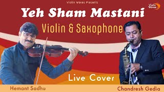 Yeh Sham Mastani | Violin Cover | Hemant Sadhu | Instrumental | Kati Patang | Live | Violin Waves