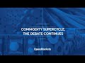 OpenMarkets Roundtable: Commodity Supercycle, the Debate Continues