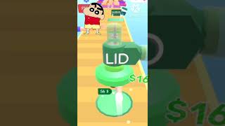 Barbie girl,Oggy and sinchan Coffee Stack  🤣😂, funniest game ever 🤣#shorts #gaming
