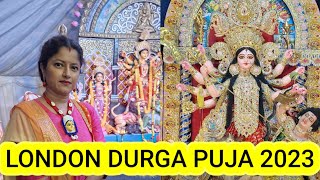 Durga Puja in London 2023 | ষষ্ঠীতে লন্ডনে দুর্গাপূজো পরিক্রমা | Pandal Hopping | Bengali vlogger