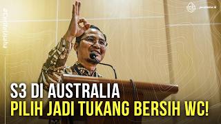 Rela Kerja Ngosek WC demi Keluarga: Kisah Perjuangan Dosen UB Lulusan S3 Australia!