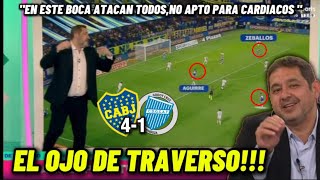 El OJO de TRAVERSO!!! 🔵🟡🔵 Boca vs Godoy Cruz 4-1