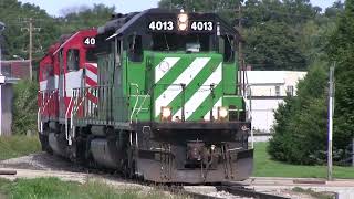 WSOR T004 Ballast Job w/Five SD40-2s 9/9/2014