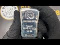 10 oz germania mint silver bar .9999 fine at bullion exchanges