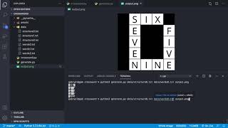 AI Python - Crossword (Constraint Satisfaction Problem)