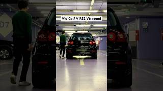 Insane VW Golf V R32 V6 sound