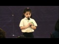 01 17 10Lauren Chinese School Speech Contest