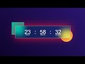 Create Stunning Digital Clock with HTML, CSS & JavaScript