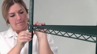 Heavy Duty Wire Shelving Assembly — Bunzl Processor Division