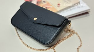 Making a Leather Women Bag || ASMR