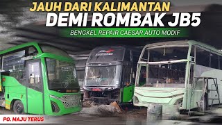 PO. MAJU TERUS NYEBRANG PULAU KE JAWA DEMI ROMBAK JB5🔥 CAESAR AUTO MODIF