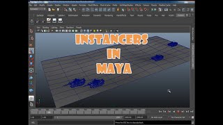 Maya Instances Effect