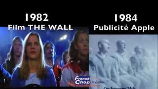 Film The Wall 1982 et publicité Apple 1984 macintosh Steve Jobs