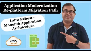 Application Modernization w/ Rehost Strategy | Lab1 Rehost   Monolith Application Architecture