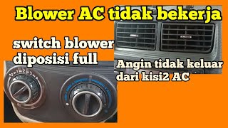 Penyebab blower AC tidak bekerja di mobil Avanza Xenia