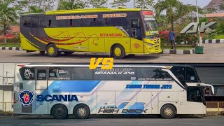 Momen langka ! Rengganis kreo bertemu STJ ANNO & PUMA'S DoubleDecker