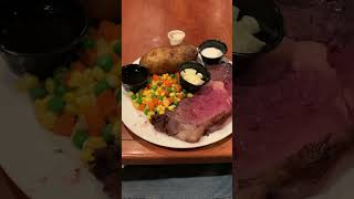 Tony Roma’s $10.99 Prime Rib dinner at the Fremont Hotel and Casino